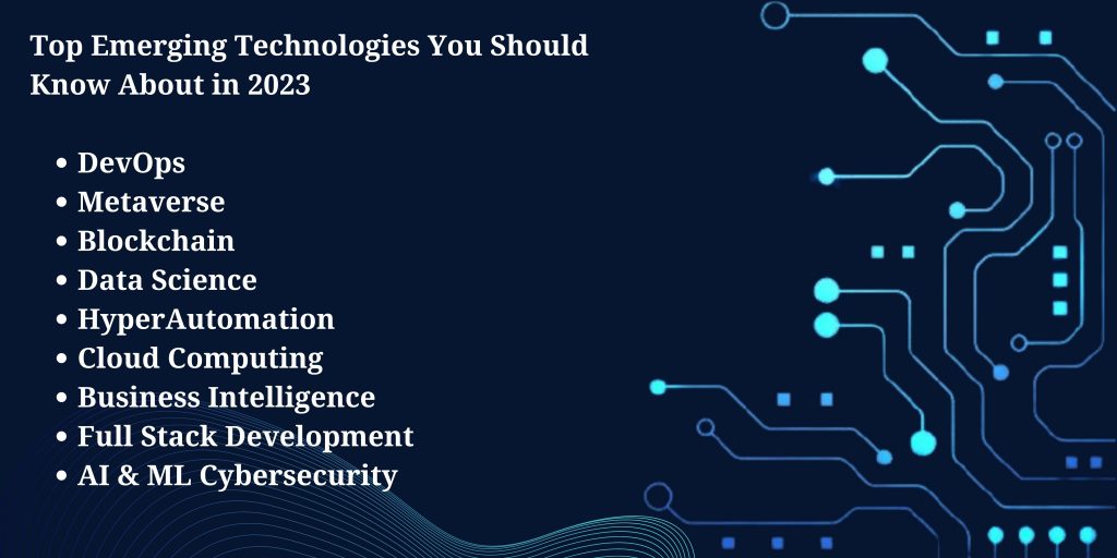 Top Emerging Technologies You Should Know About in 2023 